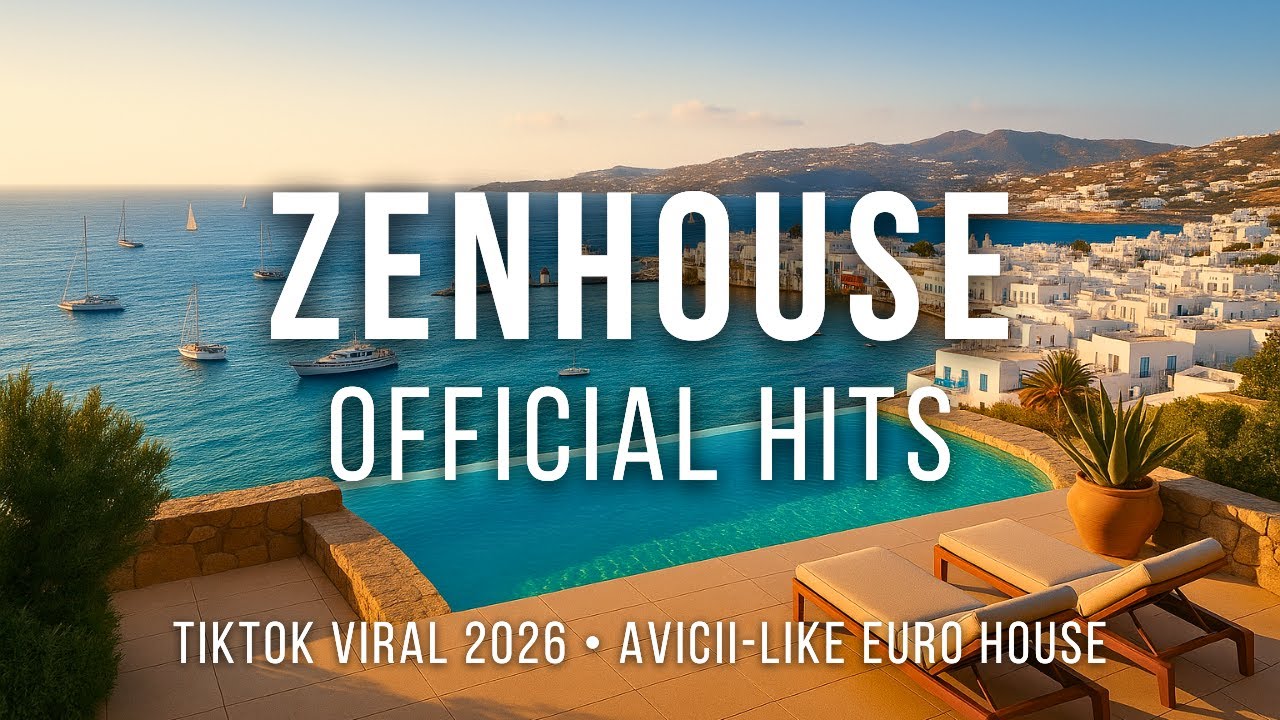 ZenHouse Official Hits • TikTok Viral 2026 • Avicii-Like Euro House