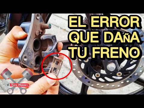 ⚠️ How to change motorcycle brake pads (without mistakes)