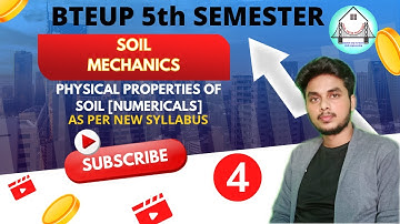 Soil Mechanics-(Lecture-4) - Numerical based on Physical Properties  by Ashwini Sharma