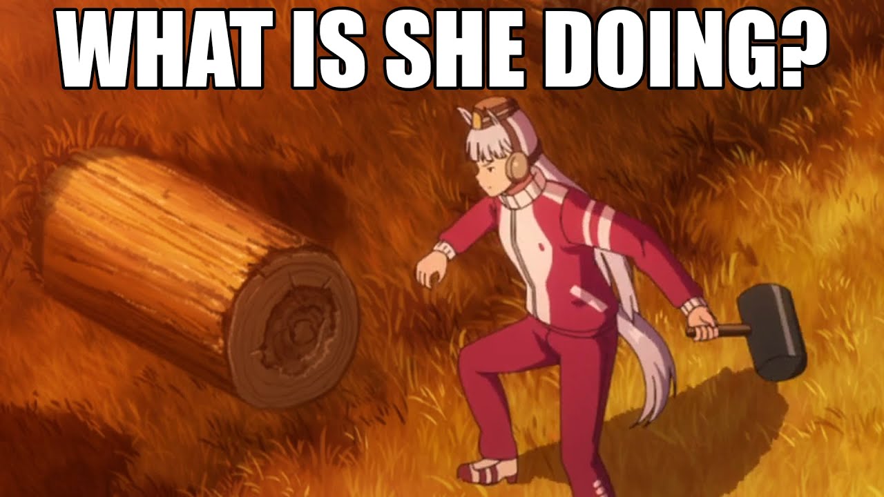 Gold Ship when she's "training"
