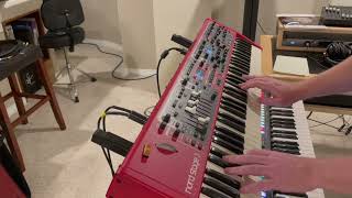 Video thumbnail of "Iconic Synth Solo with the Nord Stage 3 - Tom Sawyer"