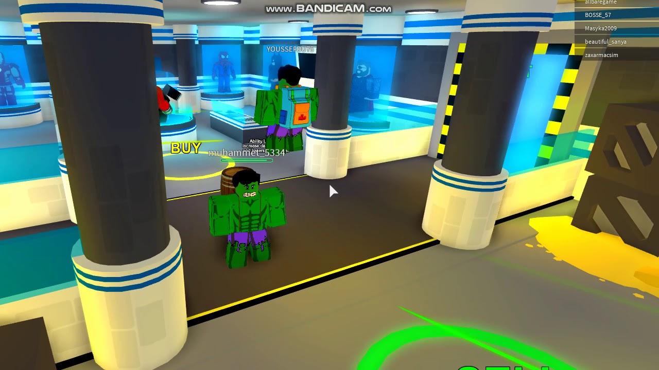 roblox superhero simulator - YouTube