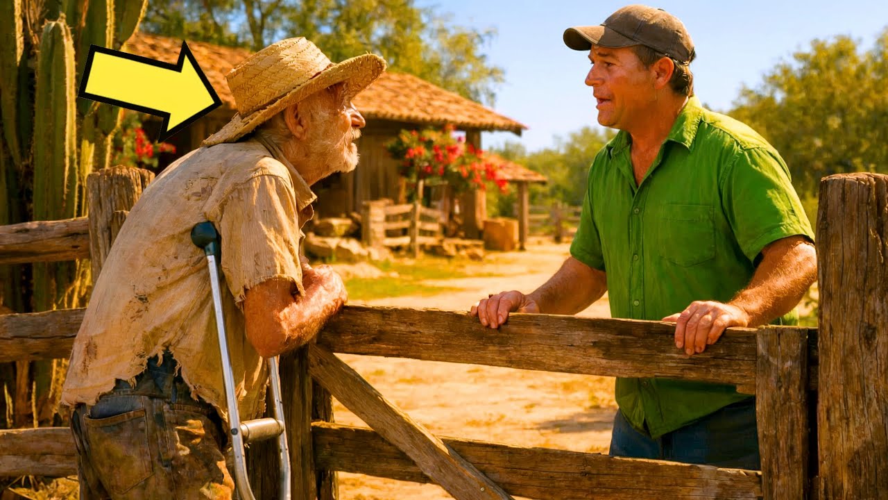 LE VIEIL HOMME DEMANDA DE L'EAU À LA FERME… ET LE FERMIER PLEURA EN LE RECONNAISSANT