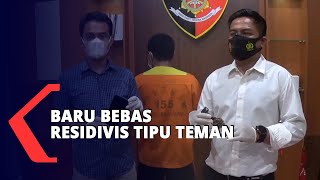 Residivis Bawa Kabur Jam Tangan dan Telepon Seluler Milik Teman