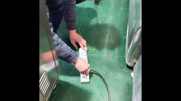 POWER AND AIR connection tutorial for single station tube filling ultrasonic sealing machine