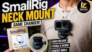 SmallRig Neck Mount Review – The BEST Hands-Free Camera Mount? 🤯#SmallRig #ActionCamera #TechReview