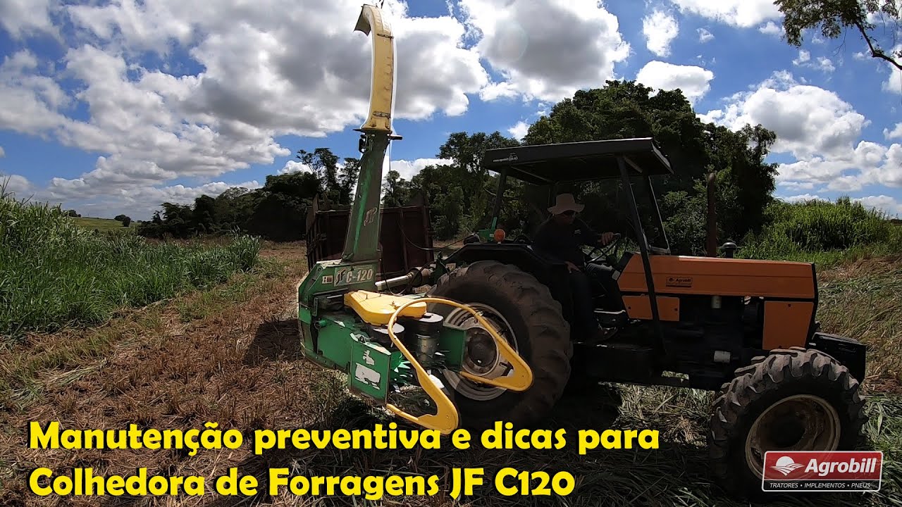 Manutenção preventiva e dicas para Colhedora de Forragens JF C120
