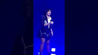 Demi Lovato performing "Sorry not Sorry" (Live at Santiago, Chile) #demilovato #holyfvcktour