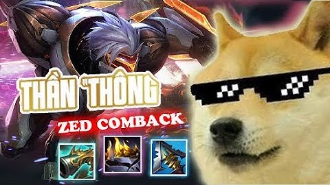 Cuối Cùng tôi cũng đã được Quẩy Zed URF | Cậu Vàng