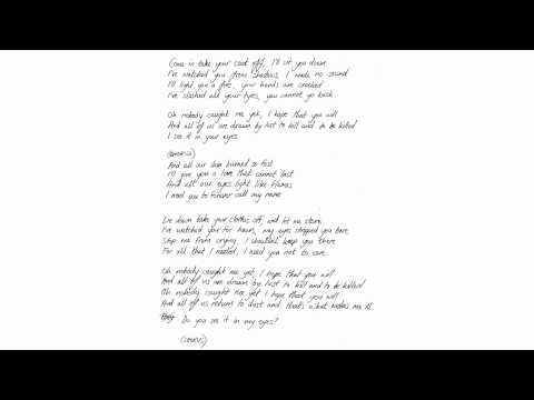 Kyla La Grange - Catalyst (handwritten Lyric Video)