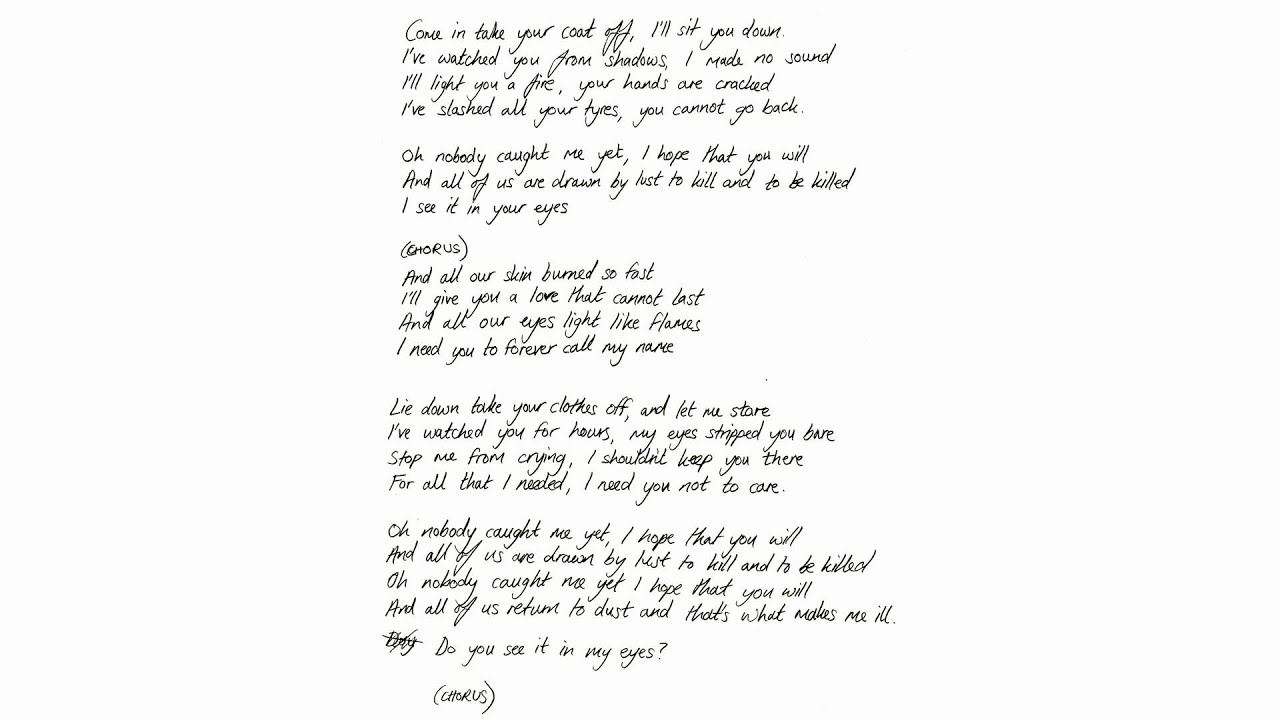 Kyla La Grange - Catalyst (handwritten lyric video) adlı videoyu YouTube'da izle Kyla La Grange - Catalyst (handwritten lyric video) adlı videoyu YouTube'da izle