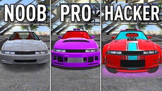 NOOB vs PRO vs HACKER - NISSAN SILVIA S13 tuning/driving - Speed Legends - Android Gameplay #79