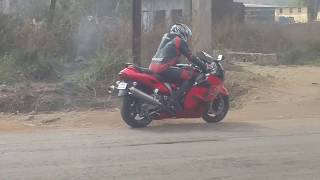 John Abraham? Riding His Hayabusa At Dahisar Toll Naka