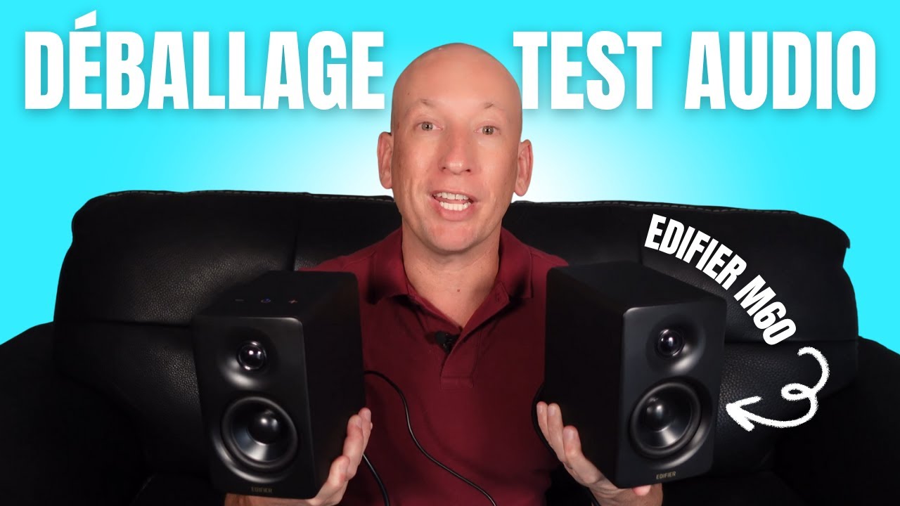 Edifier M60 – Test Complet 2025 | Puissance 66W RMS, Hi-Res Audio & DSP Pro