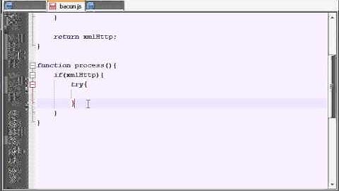 AJAX Tutorial - 23 - Setting up the Process Function