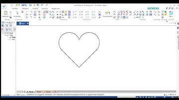 Solid Edge 2D Tutorials Part 1 - Hearth