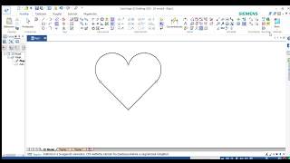 Solid Edge 2D Tutorials Part 1 - Hearth