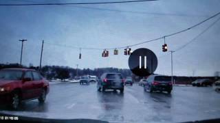 Car Crash Traverse City Michigan on 1-3-2017