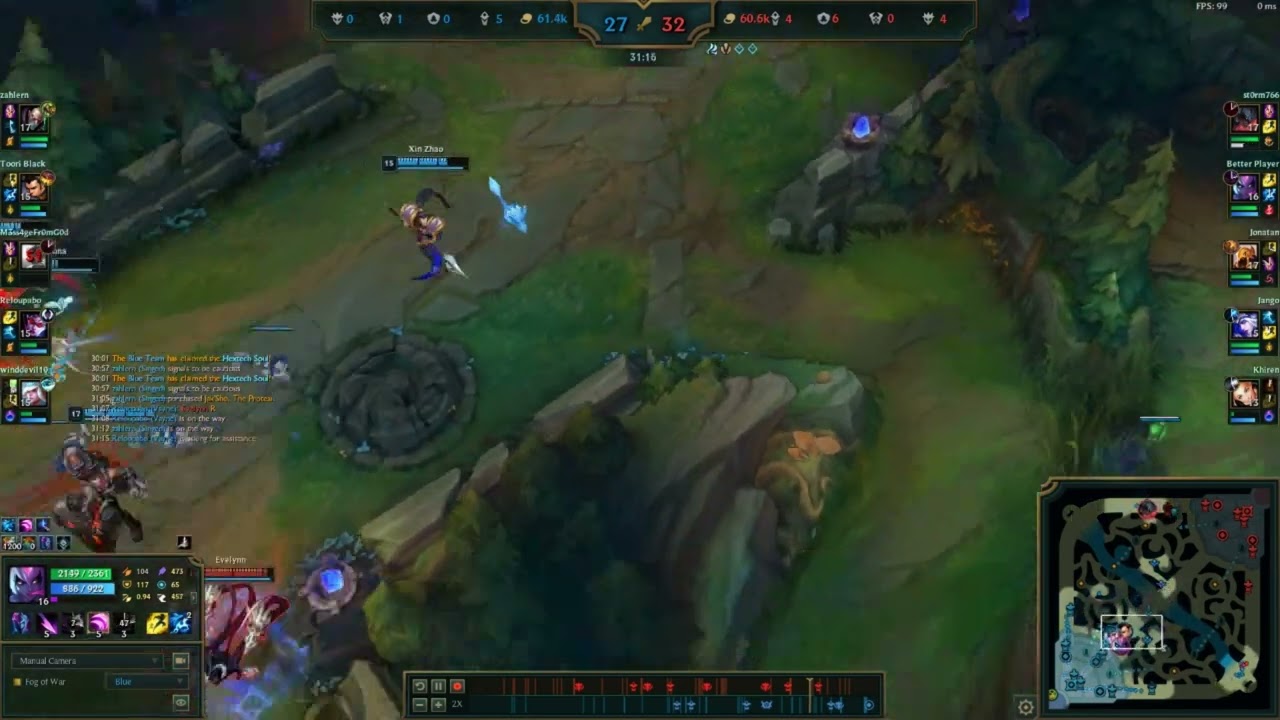 LoL - tank Janna season 14 gold/plat elo