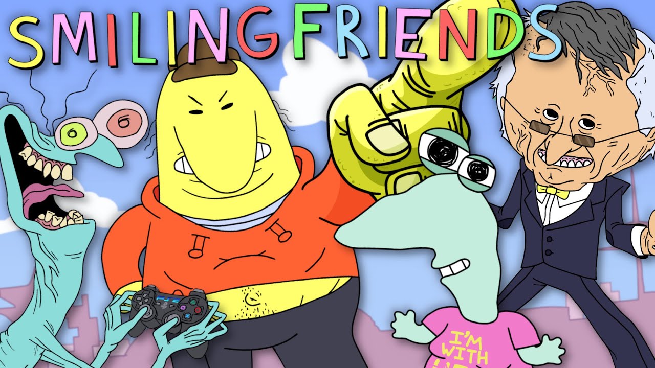 WE MAKE PEOPLE SMILE!!! Smiling Friends Clip