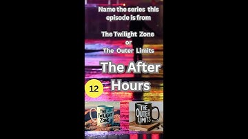 Is it...The Twilight Zone OR The Outer Limits? #twilightzone #outerlimits #quiz  #fun