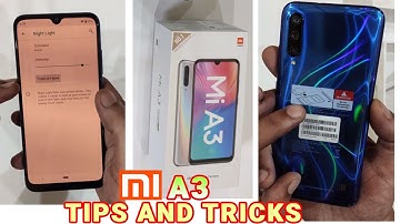 MI A3 Tips And Tricks Hidden Features | Mi A3 Advance Features and Tips & Tricks