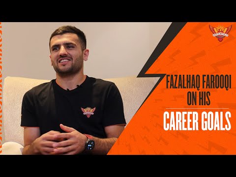 Fazalhaq Farooqi on his career goals | SRH | IPL 2022