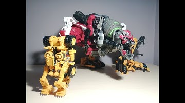 Transformers Studio Series DEVASTATOR (KO Aoyi Mech / D&D) "4 feet" mode (Review en Español)