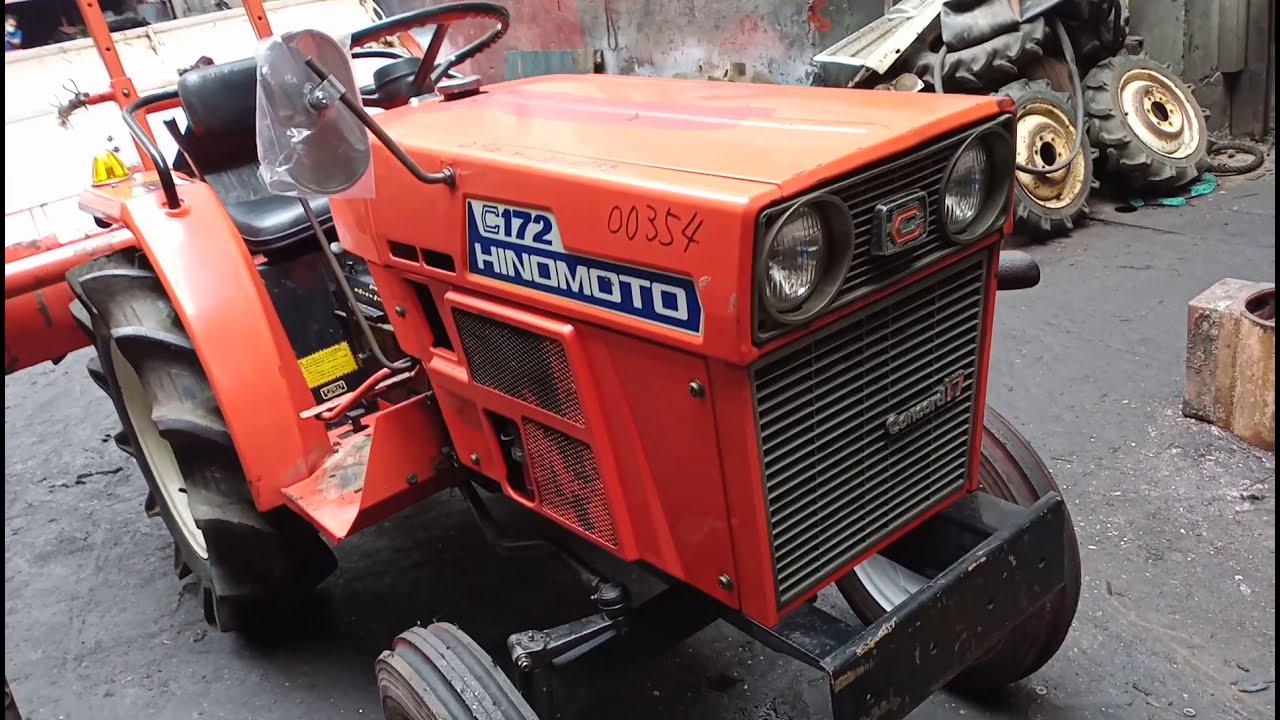 how to replace oil seal rear axle C172 HINOMOTO YouTube