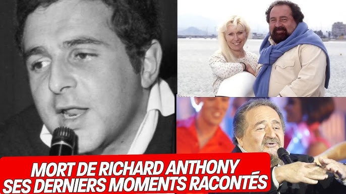 Mort de Richard Anthony : Sa terrible fin de vie racontée par sa dernière  compagne - YouTube