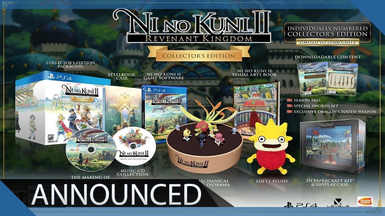 Ni no Kuni II Revenant Kingdom Collector's Edition Announced