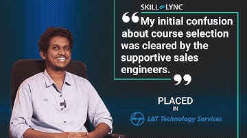 Skill-Lync Placement Review | The Career Success Story of Balakrishnan