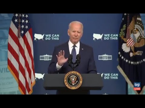 Biden: "We need to go to communities, neighborhoods & knocking on doors to get people vaccinated" – © Videokings