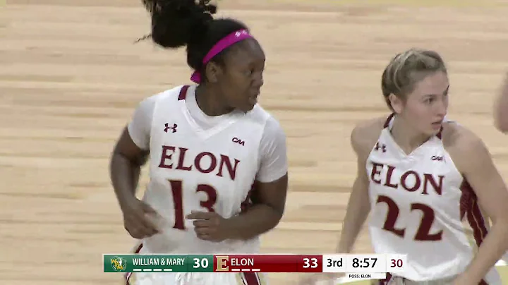 Women's #CAAHoops Highlights: William & Mary 64, E...