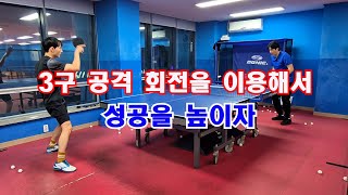 3구 공격 회전을 이용하는 방법