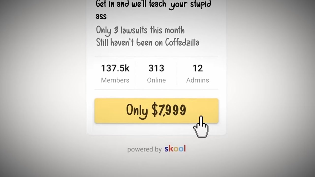 Stop buying courses