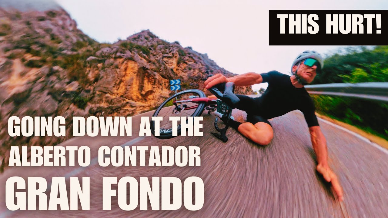 Масштабная авария в отеле Alberto Contador Gran Fondo