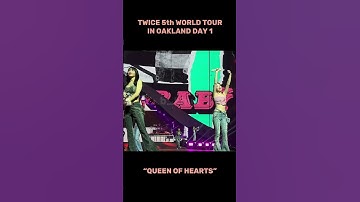 QUEEN OF HEARTS - TWICE World Tour #nayeon #jeongyeon #momo #sana #jihyo #mina #dahyun #chae #tzuyu