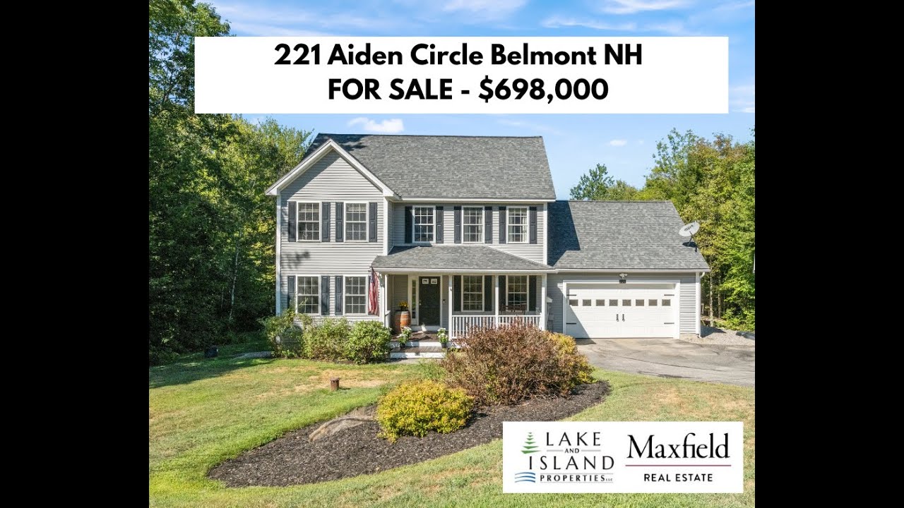 NH Living - Home For Sale 3 BR 2 BA home near hiking and snowmobile trails with backyard hockey rink