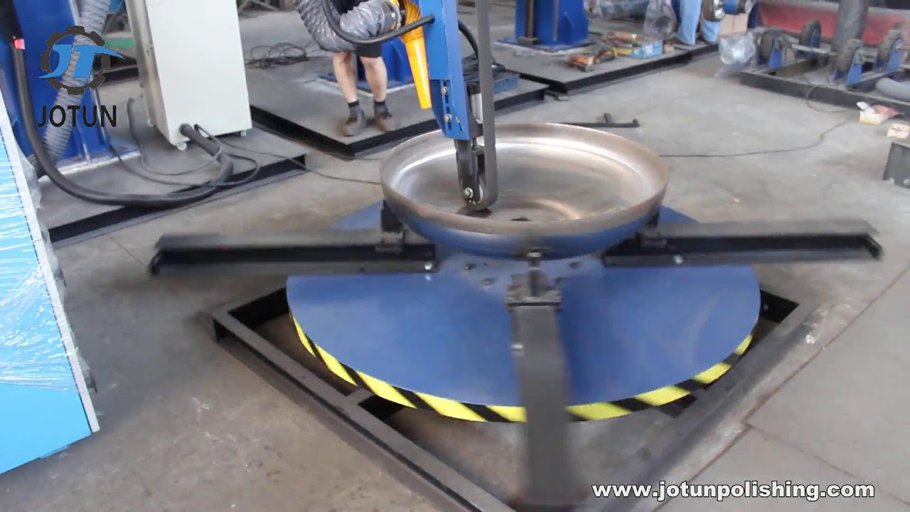 dish end sanding belt inside polishing