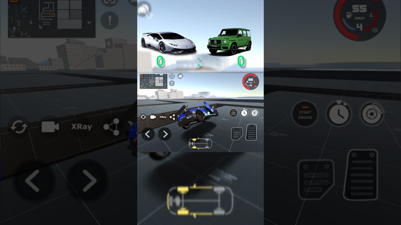 Lamborghini vs G vagon 