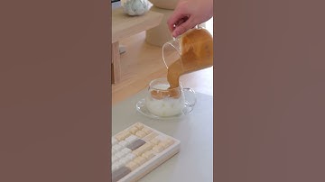 can’t get enough of dalgona ft. osume dalgona keyboard ☕️⌨️ #shorts