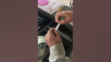 the light perpendicularity testing of CO2 laser machine