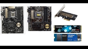 Asus Z97-Pro & Asus H97M PCI e M.2 NVMe Boot