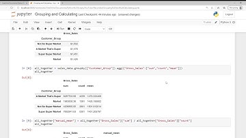 Python and Pandas - Grouping and Calculating