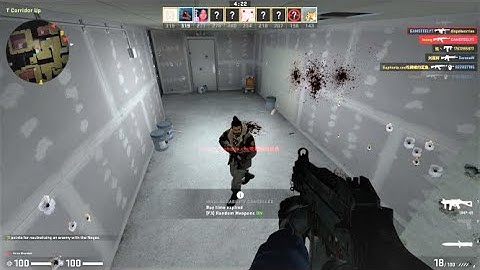 CSGO Deathmatch | Vertigo Map |  | Random Weapon & Respawn | No Healthshot | 1st Place