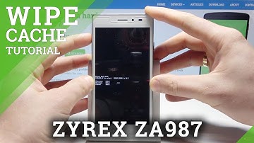 How to Wipe Cache Partition in ZYREX ZA987 - Delete Temporary Cache Files