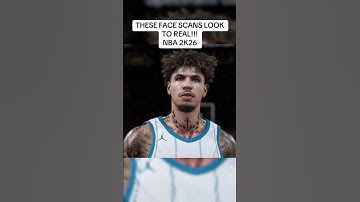 THESE FACE SCANS LOOK TO REAL🔥#nba2k26 #2k26 #shorts #2kcommunity #nba2k #2k #viral #fyp #2kcontent