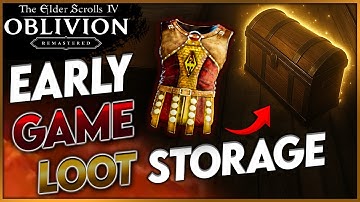 Oblivion Remastered: How to get Early Permanent Storage Location for Loot (Safely Store Items)