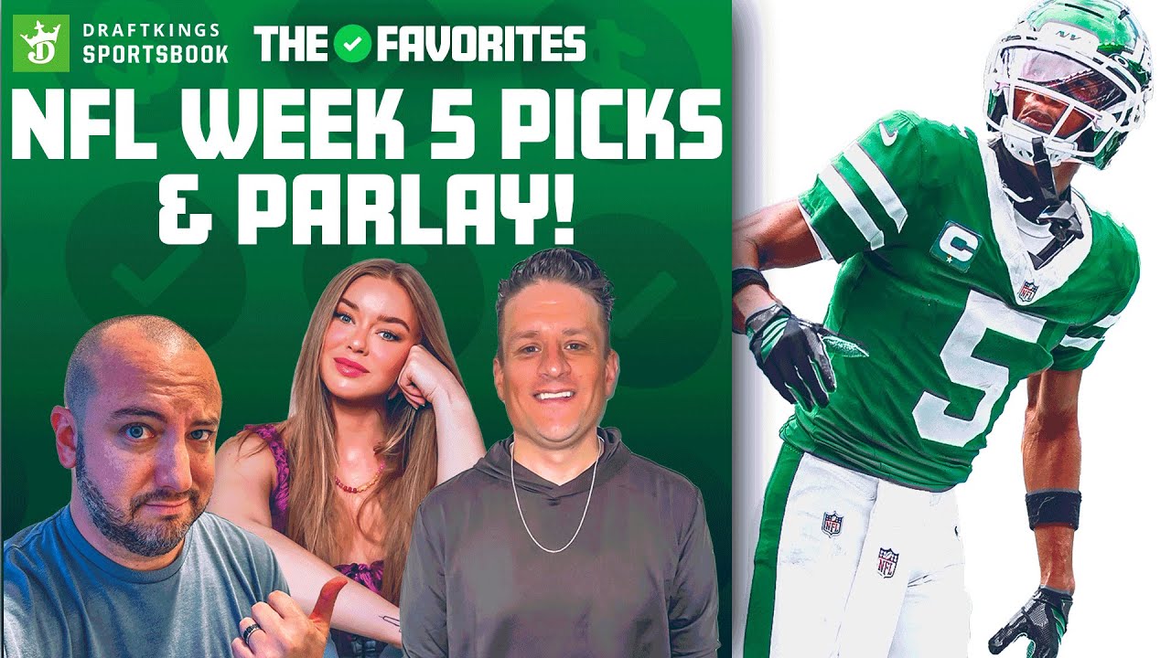 NFL Week 5 Betting Picks & Parlay! | The Favorites Podcast article feature image